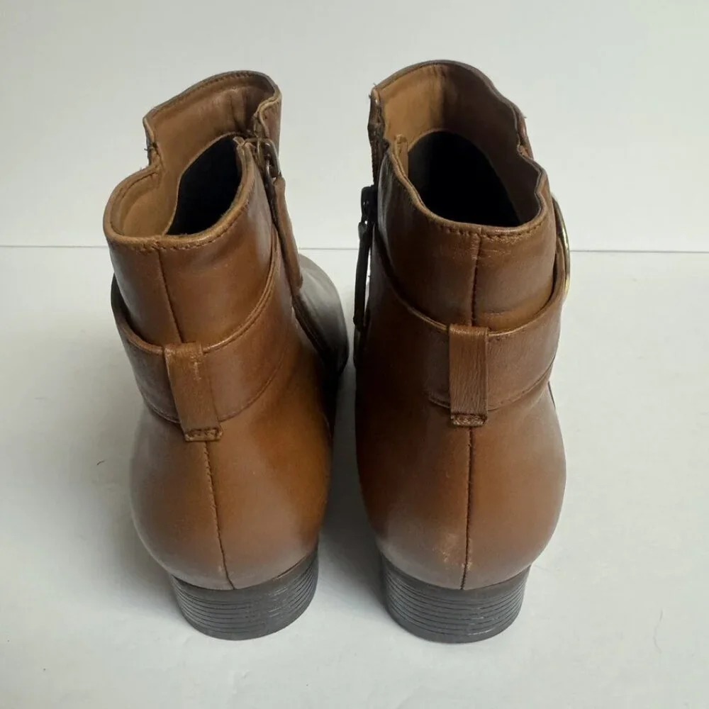 Trotters Womens Melody Boot Brown Size 9.5W